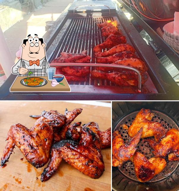 Chicken wings at Scooter Barbeque in Kodaikanal