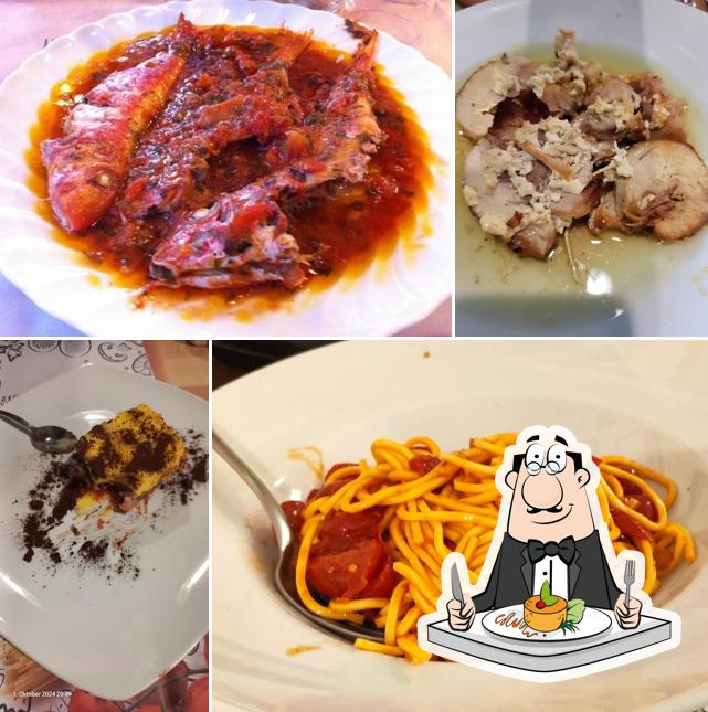 Cibo al Ristorante Bar Sport Cecina