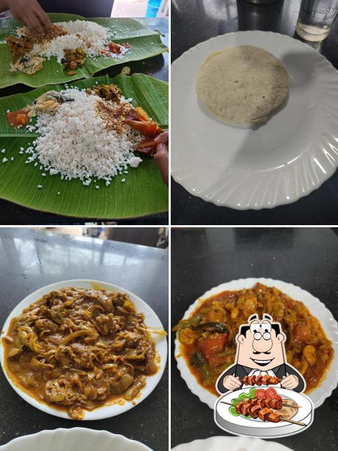 Food at Hotel Madhavam