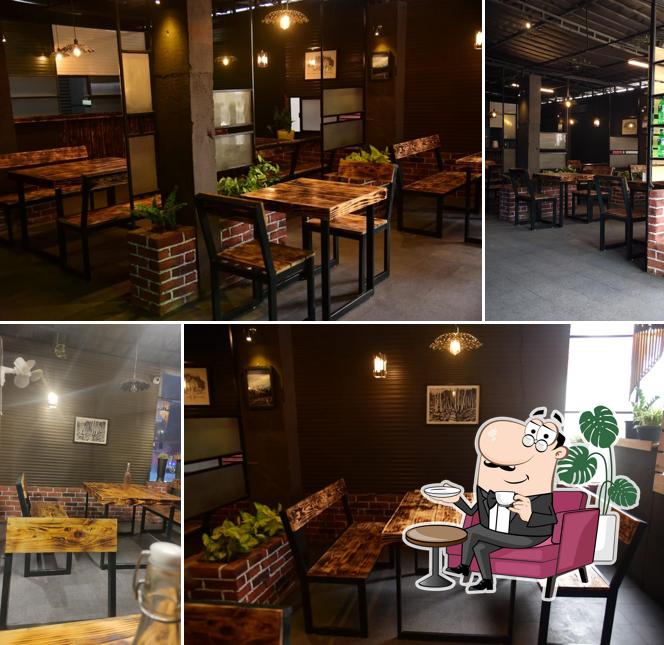 The interior of Porch Grill Nedumkandam