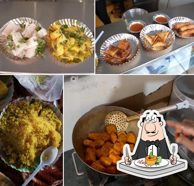 Food at Das New Surti Khaman