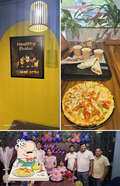 Food at Grand Bistro restaurant