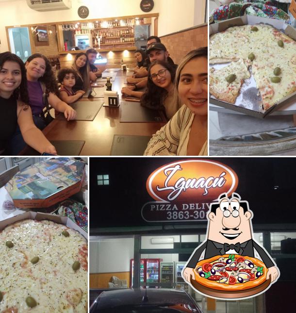 Escolha pizza no Pizzaria Iguaçu Juquehy