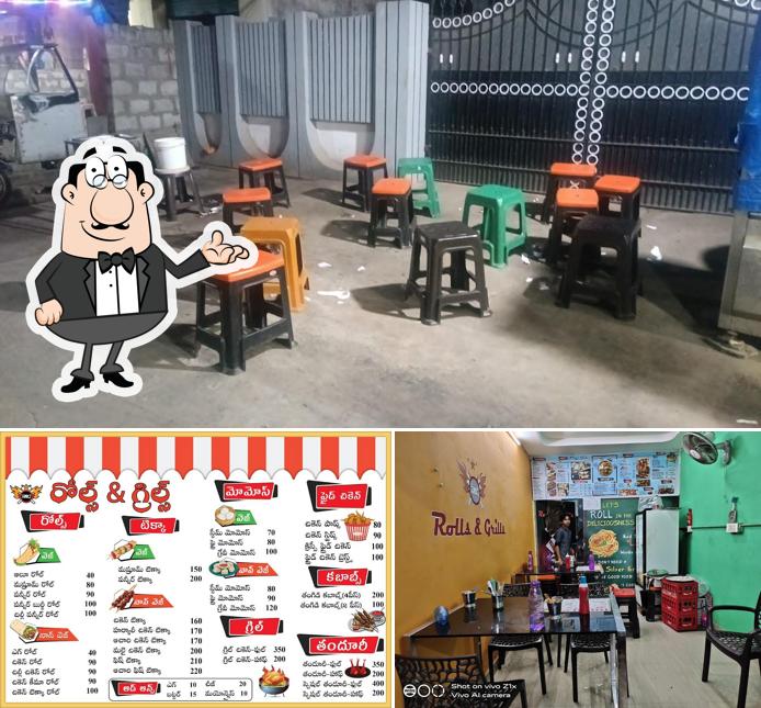 Check out how Rolls & Grills looks inside