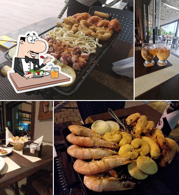 Platos en Caiçara Pier Restaurante