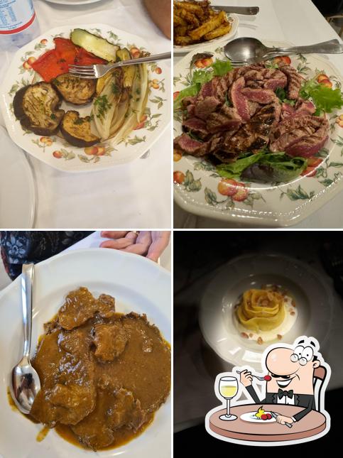 Cibo al Ristorante Le Ginestre di Beniamino Baleotti, il Re della Sfoglia