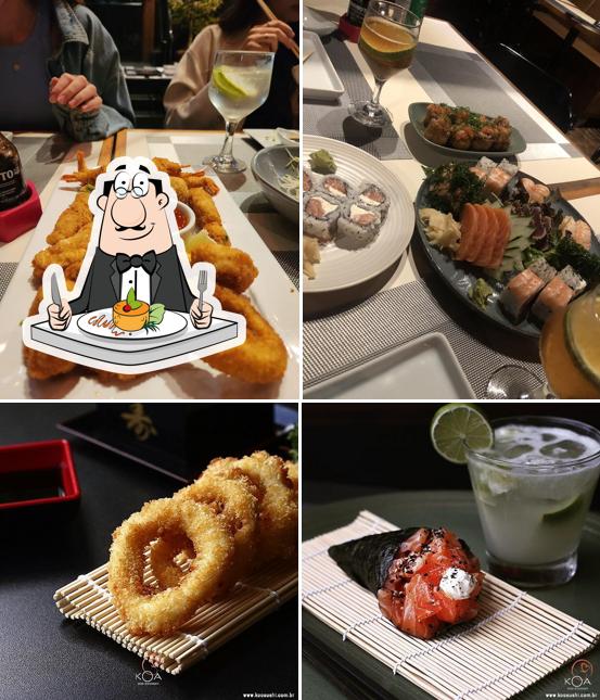 Comida em Koa Sushi Restaurante