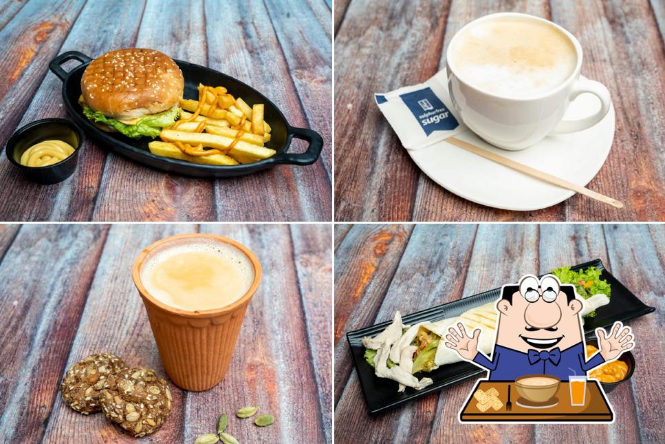 Clam chowder at Frost me cafe