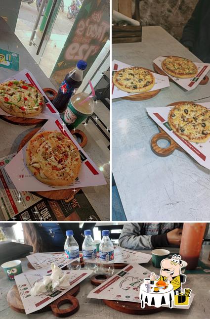 The restaurant's food and beverage