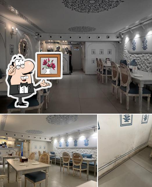 The interior of Nawabs of Nihari