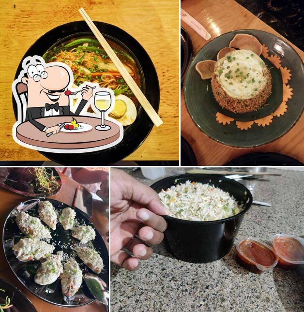 Food at The Magic Bowl