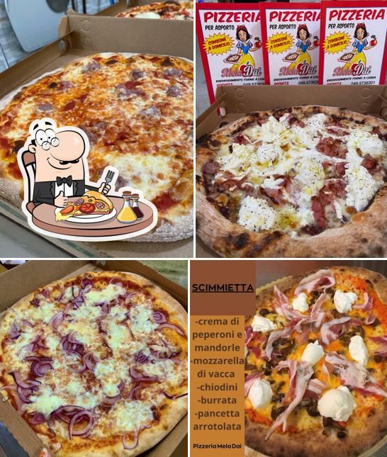 Scegli tra le svariate varianti di pizza