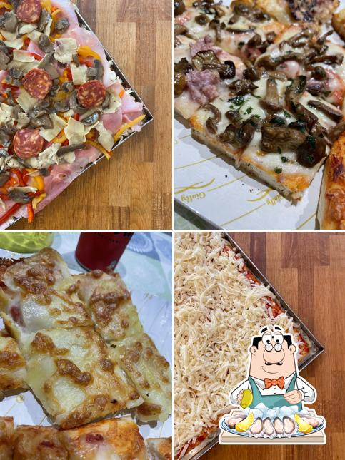 Ostriche al Pizzeria al taglio stadio da roby