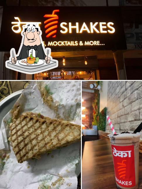 The restaurant's food and exterior