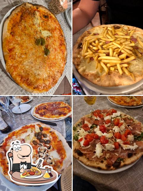 Scegli tra le molte varianti di pizza