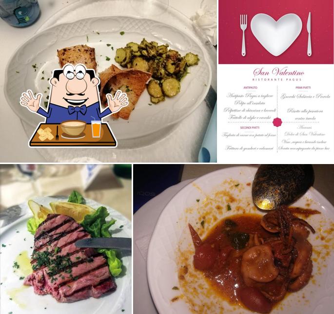 Platti al Ristorante Pagus