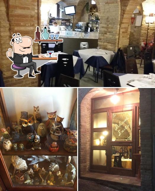 Dai un'occhiata agli interni di Emilio