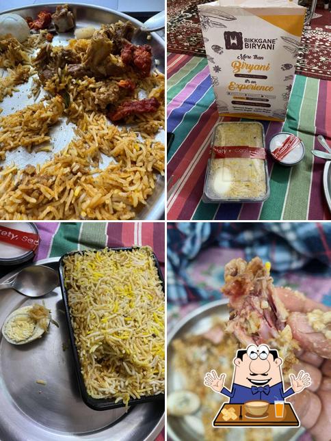 Food at Bikkgane Biryani