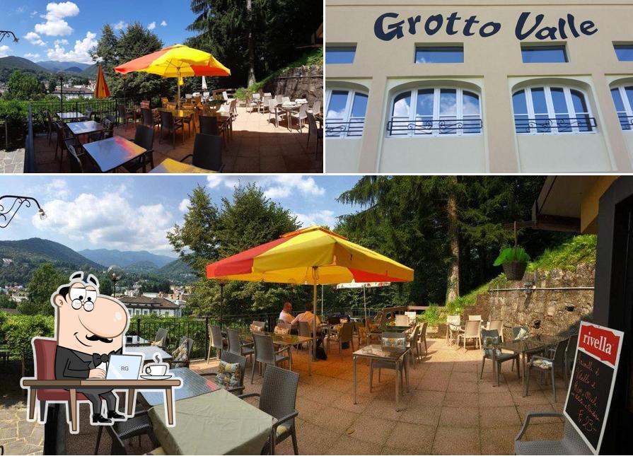 Gli interni di Grotto Valle