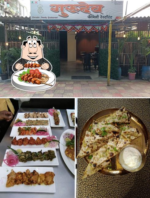 The photo of Gurudev Hotel’s food and interior