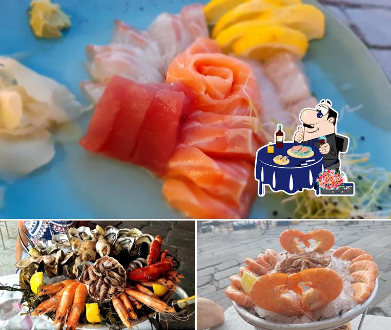 Sashimi al Oyster Cafè