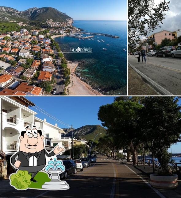 Gli esterni di Hotel Ristorante La Conchiglia