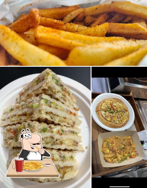 French fries at Custom Grub