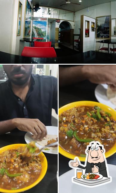 The restaurant's food and interior