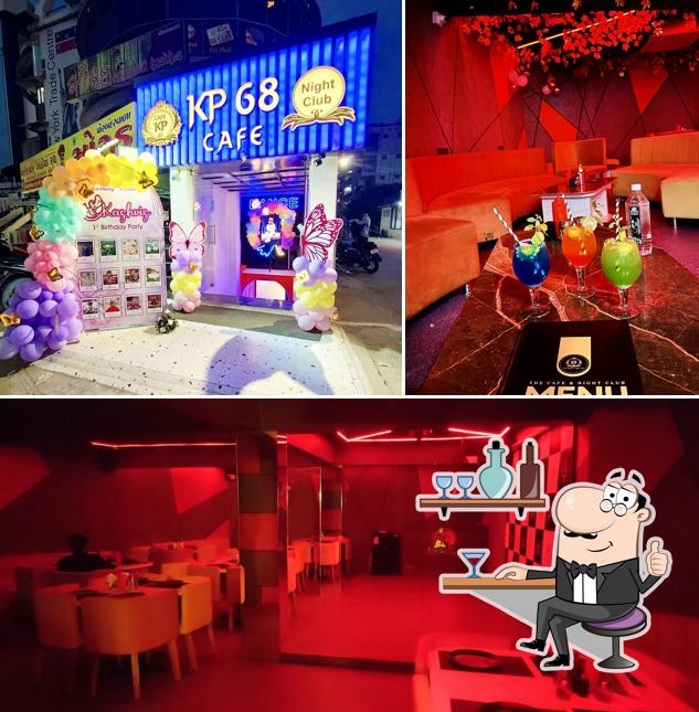 This is the image displaying interior and exterior at Kp 68 Cafe & Club