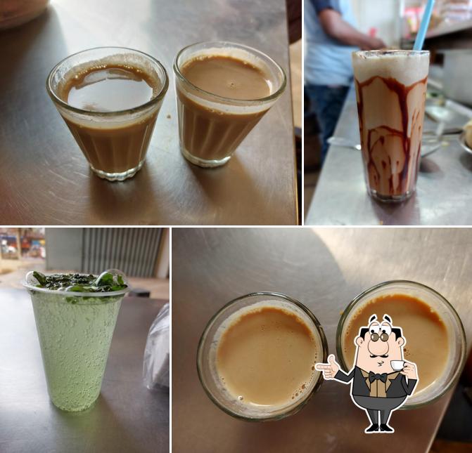 Enjoy a beverage at Swad Vadapav And Swad Amruttulya Tea