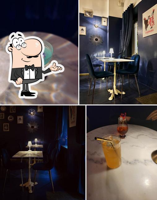 Dai un'occhiata agli interni di The Goodman Cocktail Bar