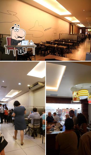 O interior do Espaço Grill