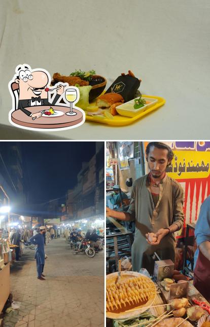 The restaurant's food and exterior