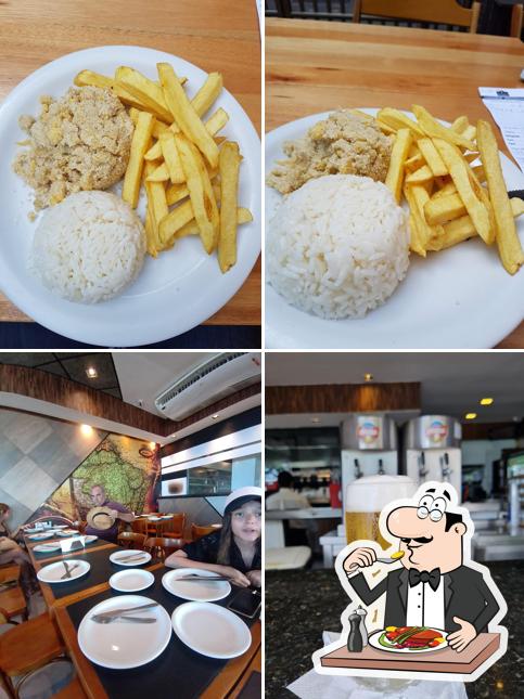 Platos en Na Brasa Columbia