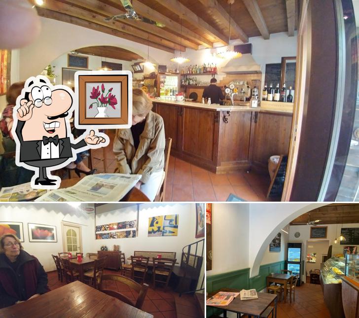 Gli interni di Osteria La Ciacola Cafè Verona