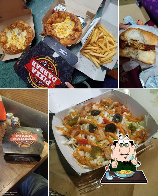 Food at Pizza Darbar