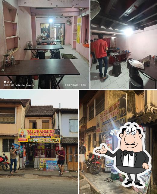 The photo of Sai Brahmins Tiffin Centre’s interior and exterior