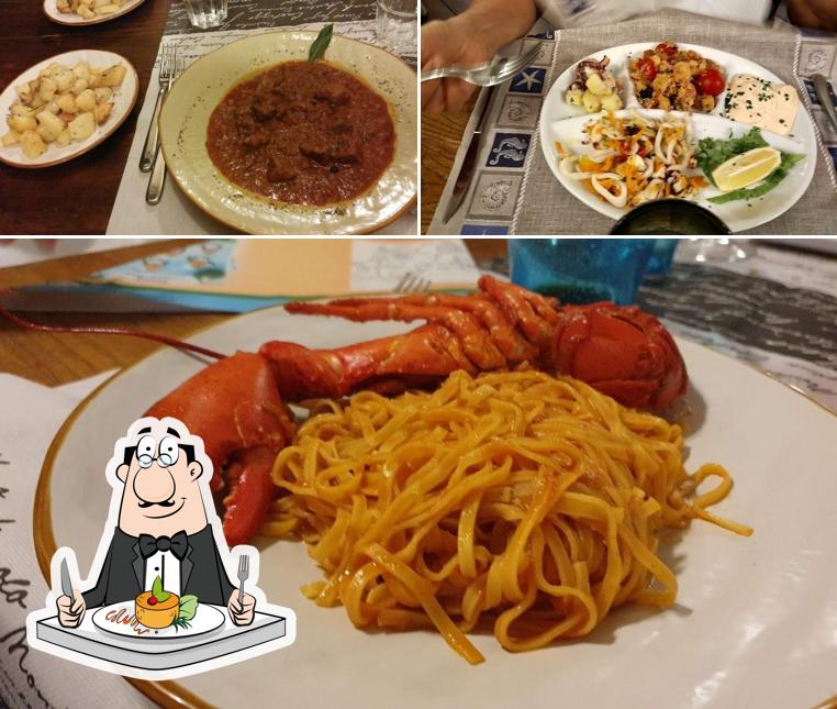 Cibo al Ristorante la Fortezza