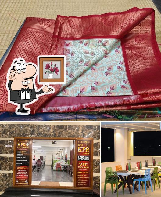 The interior of Village Food Court (VFC) Restaurant