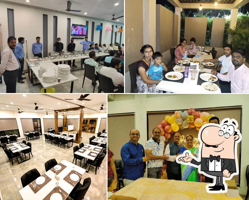 Take a seat at one of the tables at kulvant Restaurant