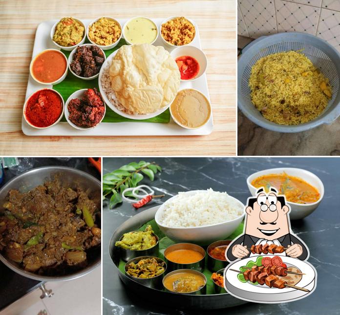 Food at Hotel Chinnu’s