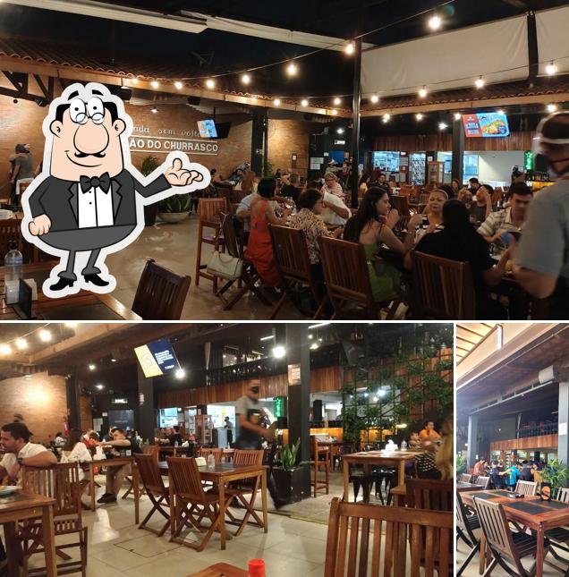 O interior do Parrileiro Sul