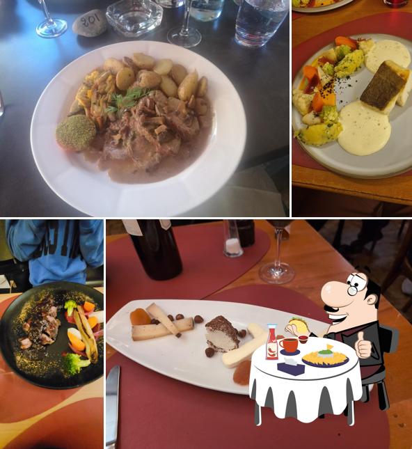 Piatto di formaggi al Brasserie Le Jura