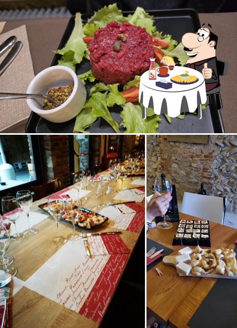 Piatto di formaggi al Enoteca Italvini