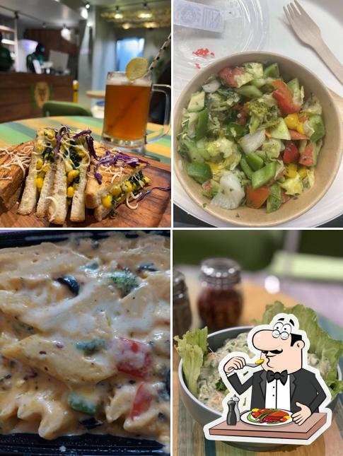 Food at Leafy Lion
