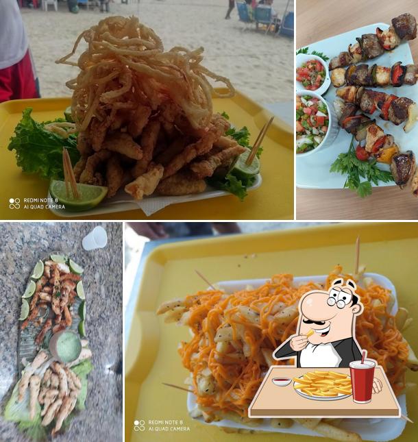 Batata frita em Barraca de Praia Pida's