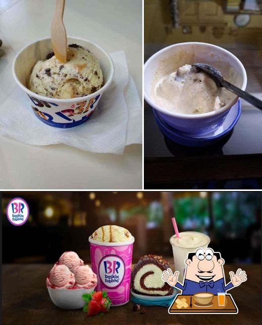 Clam chowder at Baskin Robbins - Ice Cream Desserts