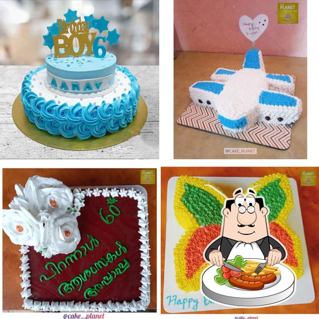 Meals at Cake Planet