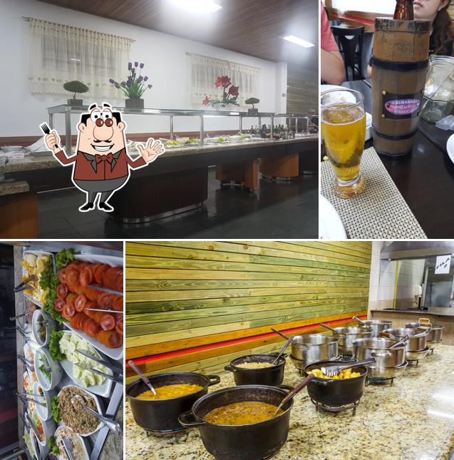 Mousse de chocolate em Chimarrão Grill