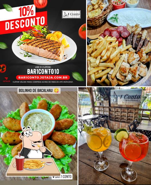 Batata frita em Bar 1 Conto